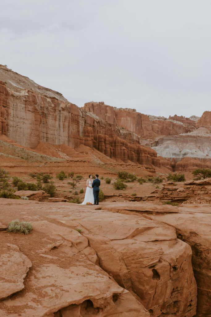 Danielle and Nick | Capitol Reef National Park Wedding | Torrey, Utah | Emily Dawn Photo | Southern Utah Wedding and Elopement Photographer