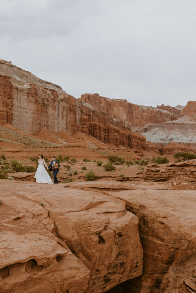 Danielle and Nick | Capitol Reef National Park Wedding | Torrey, Utah | Emily Dawn Photo | Southern Utah Wedding and Elopement Photographer