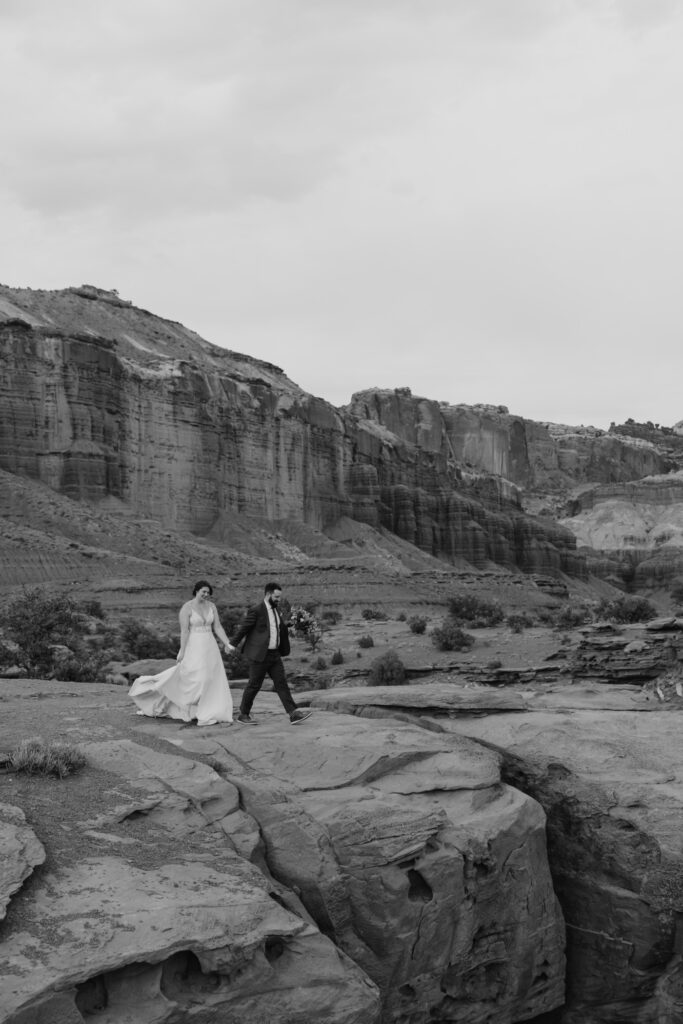 Danielle and Nick | Capitol Reef National Park Wedding | Torrey, Utah | Emily Dawn Photo | Southern Utah Wedding and Elopement Photographer