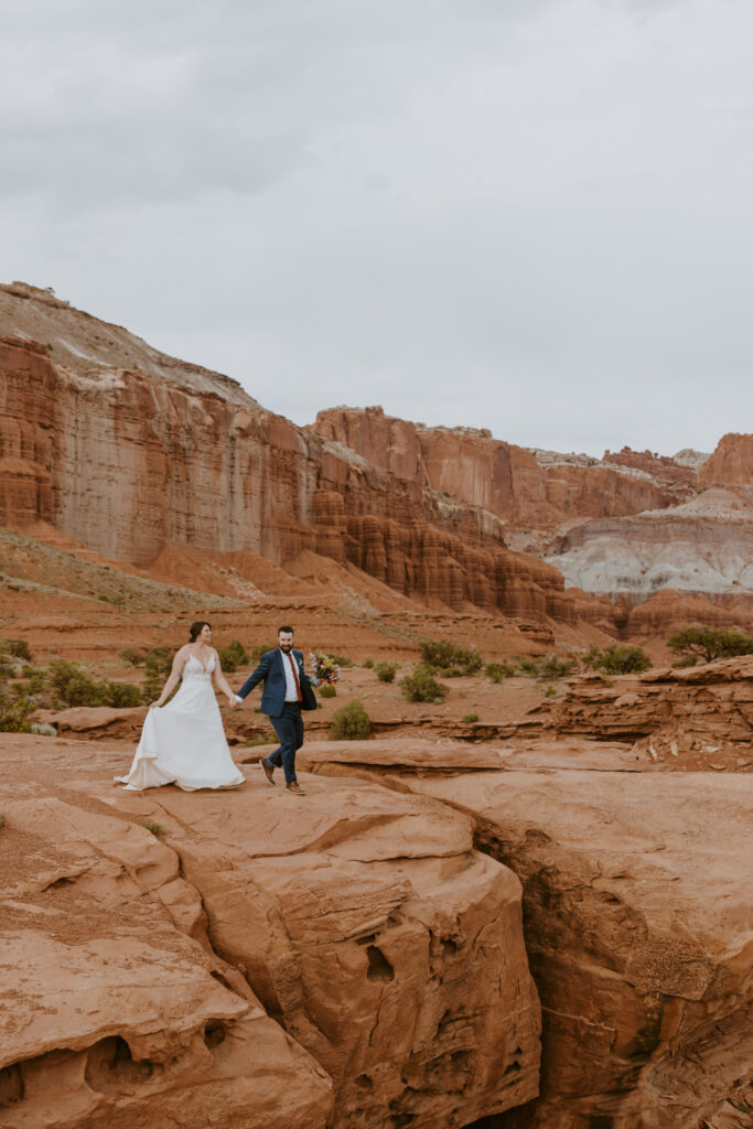 Danielle and Nick | Capitol Reef National Park Wedding | Torrey, Utah | Emily Dawn Photo | Southern Utah Wedding and Elopement Photographer