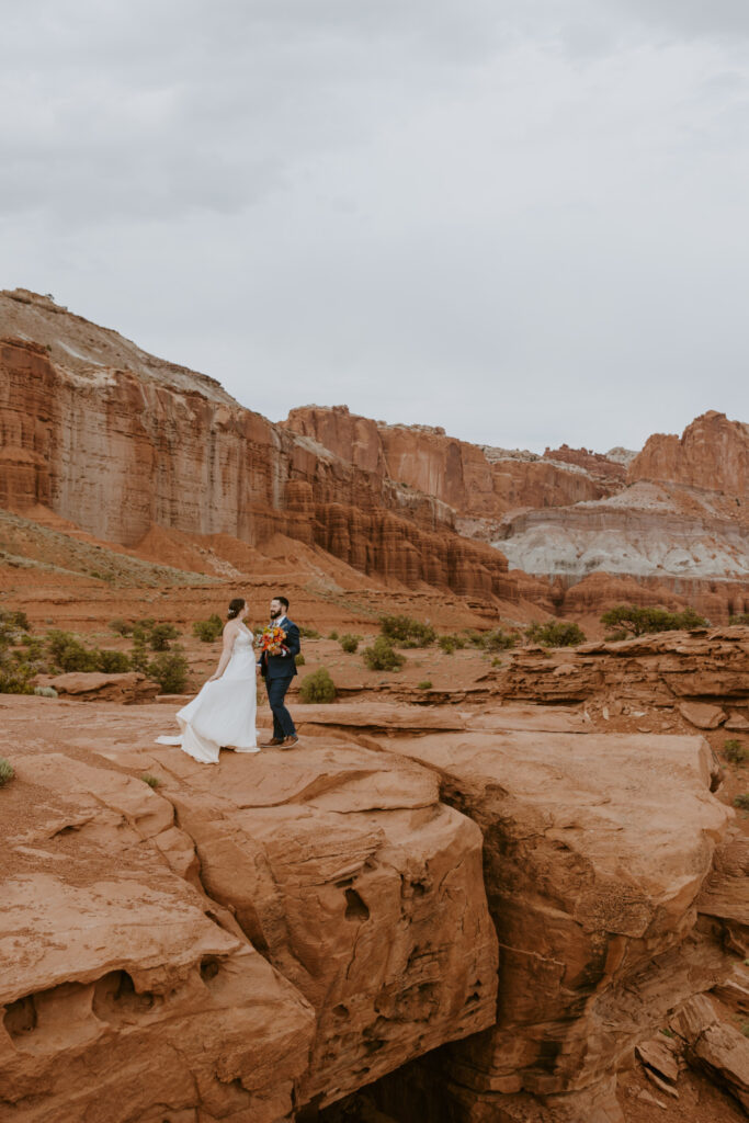 Danielle and Nick | Capitol Reef National Park Wedding | Torrey, Utah | Emily Dawn Photo | Southern Utah Wedding and Elopement Photographer