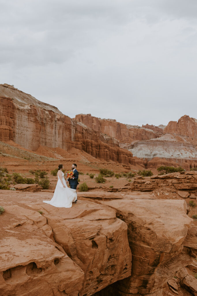 Danielle and Nick | Capitol Reef National Park Wedding | Torrey, Utah | Emily Dawn Photo | Southern Utah Wedding and Elopement Photographer