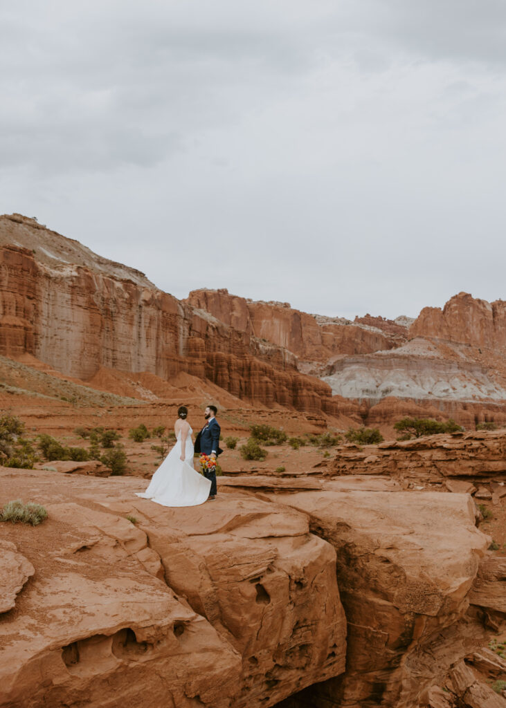 Danielle and Nick | Capitol Reef National Park Wedding | Torrey, Utah | Emily Dawn Photo | Southern Utah Wedding and Elopement Photographer