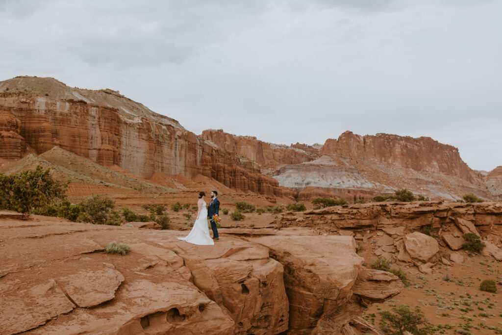 Danielle and Nick | Capitol Reef National Park Wedding | Torrey, Utah | Emily Dawn Photo | Southern Utah Wedding and Elopement Photographer