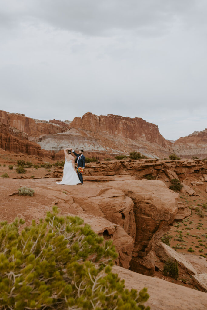 Danielle and Nick | Capitol Reef National Park Wedding | Torrey, Utah | Emily Dawn Photo | Southern Utah Wedding and Elopement Photographer