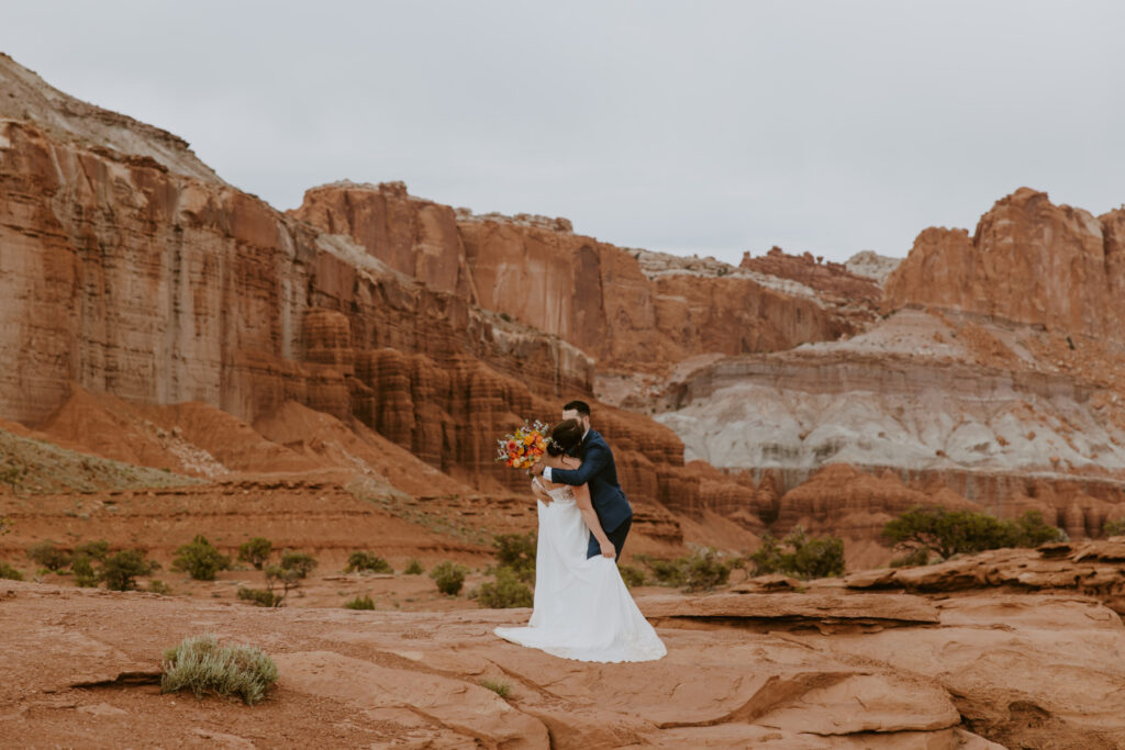 Danielle and Nick | Capitol Reef National Park Wedding | Torrey, Utah | Emily Dawn Photo | Southern Utah Wedding and Elopement Photographer