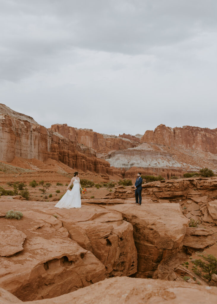 Danielle and Nick | Capitol Reef National Park Wedding | Torrey, Utah | Emily Dawn Photo | Southern Utah Wedding and Elopement Photographer