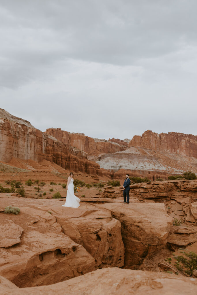 Danielle and Nick | Capitol Reef National Park Wedding | Torrey, Utah | Emily Dawn Photo | Southern Utah Wedding and Elopement Photographer