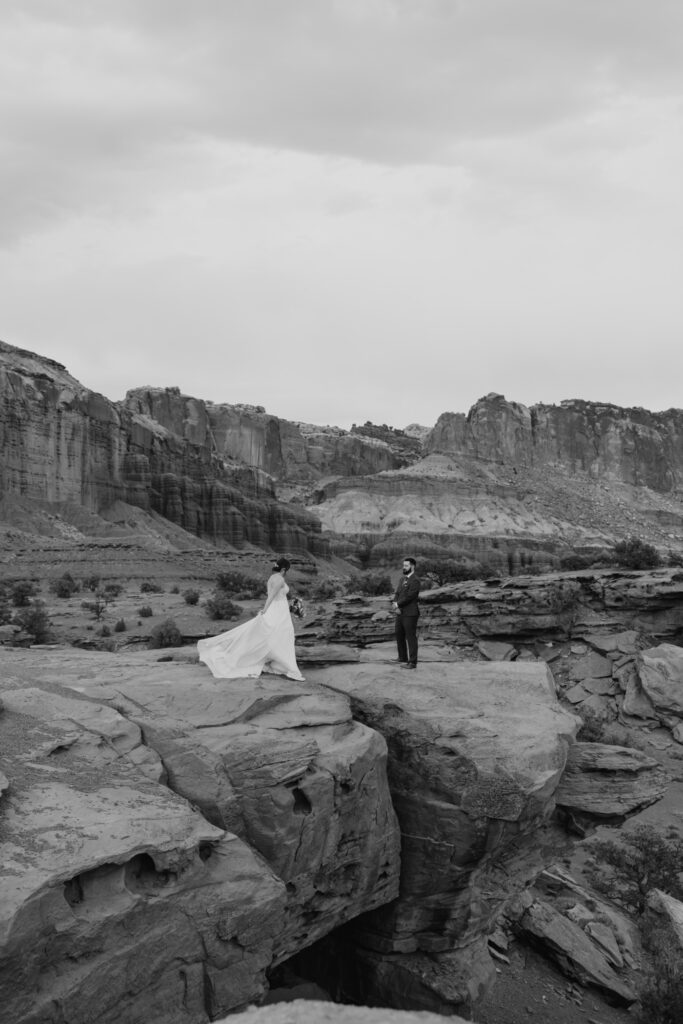 Danielle and Nick | Capitol Reef National Park Wedding | Torrey, Utah | Emily Dawn Photo | Southern Utah Wedding and Elopement Photographer