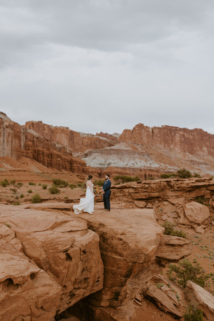 Danielle and Nick | Capitol Reef National Park Wedding | Torrey, Utah | Emily Dawn Photo | Southern Utah Wedding and Elopement Photographer