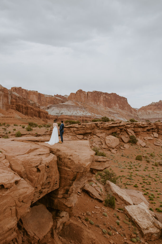 Danielle and Nick | Capitol Reef National Park Wedding | Torrey, Utah | Emily Dawn Photo | Southern Utah Wedding and Elopement Photographer