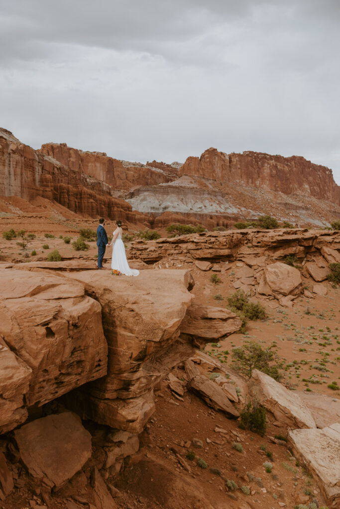 Danielle and Nick | Capitol Reef National Park Wedding | Torrey, Utah | Emily Dawn Photo | Southern Utah Wedding and Elopement Photographer