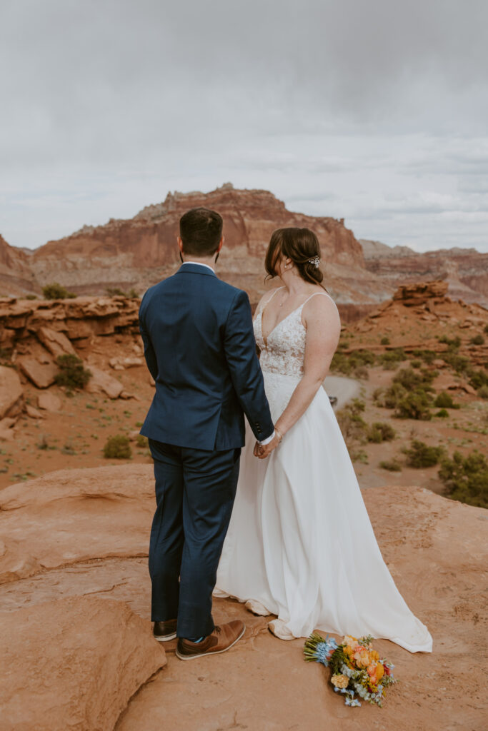 Danielle and Nick | Capitol Reef National Park Wedding | Torrey, Utah | Emily Dawn Photo | Southern Utah Wedding and Elopement Photographer