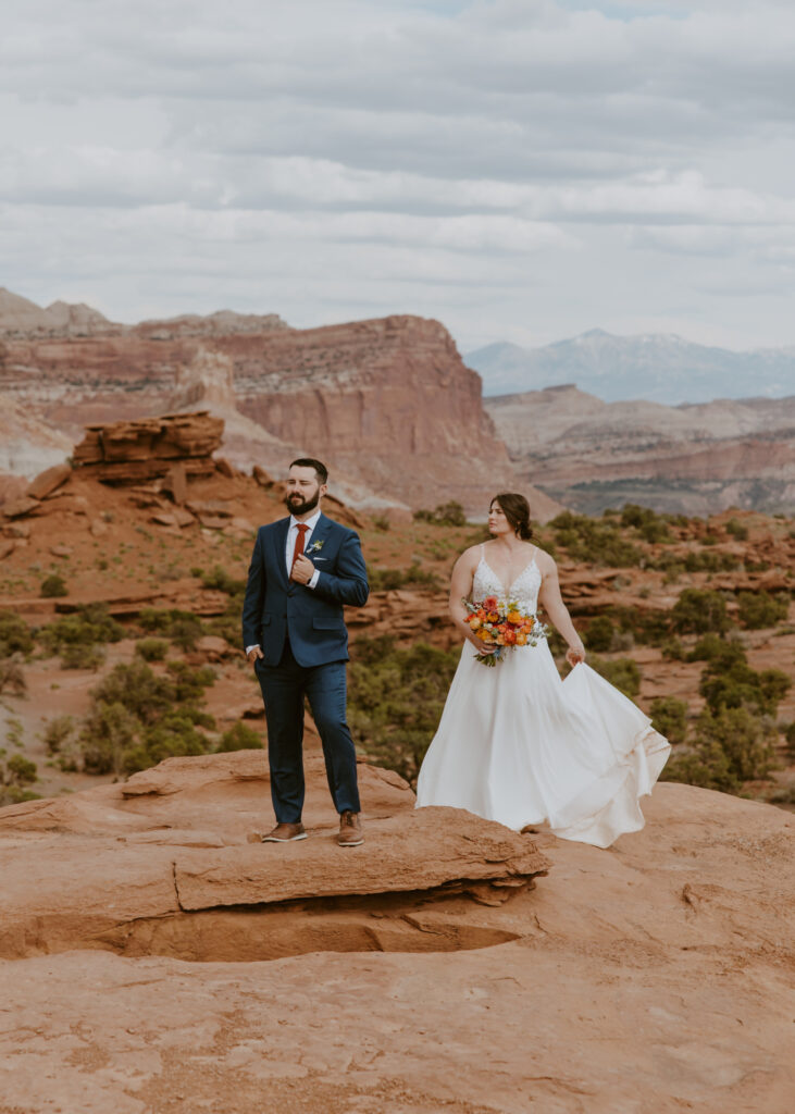 Danielle and Nick | Capitol Reef National Park Wedding | Torrey, Utah | Emily Dawn Photo | Southern Utah Wedding and Elopement Photographer