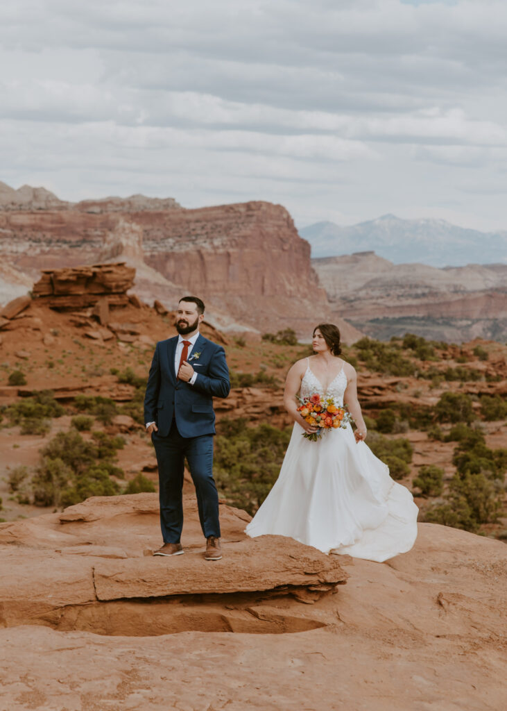 Danielle and Nick | Capitol Reef National Park Wedding | Torrey, Utah | Emily Dawn Photo | Southern Utah Wedding and Elopement Photographer