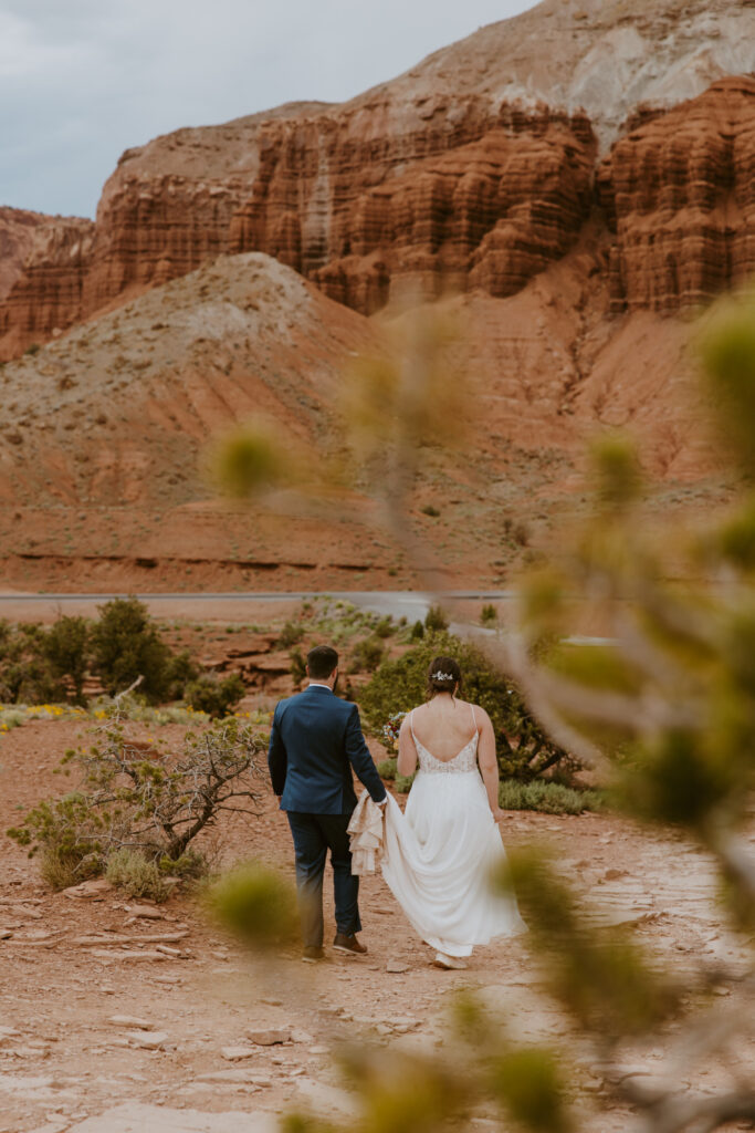 Danielle and Nick | Capitol Reef National Park Wedding | Torrey, Utah | Emily Dawn Photo | Southern Utah Wedding and Elopement Photographer