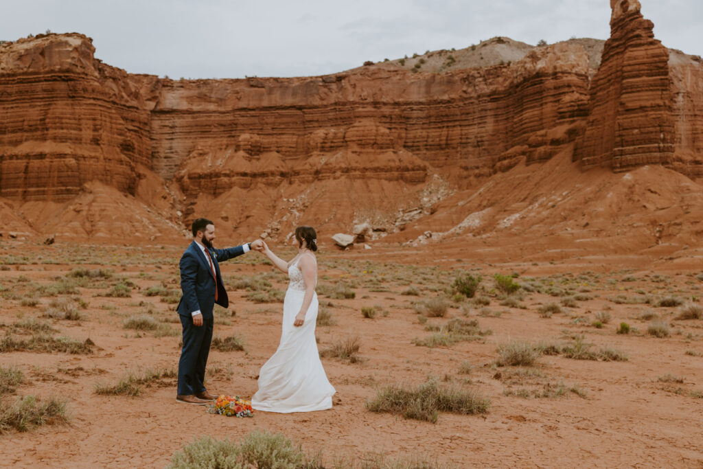 Danielle and Nick | Capitol Reef National Park Wedding | Torrey, Utah | Emily Dawn Photo | Southern Utah Wedding and Elopement Photographer