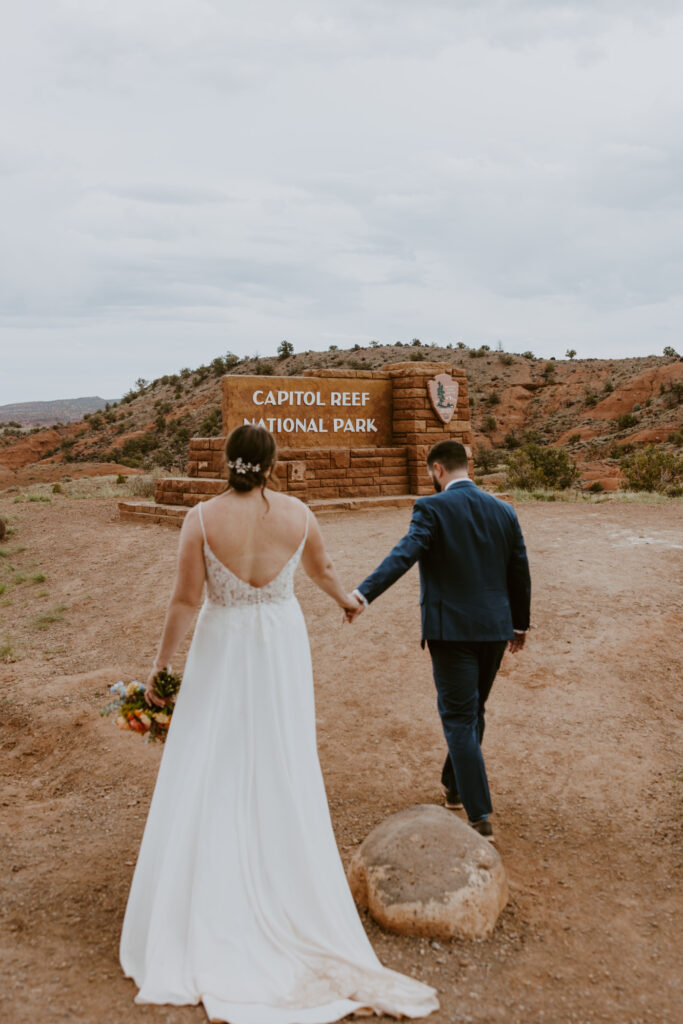 Danielle and Nick | Capitol Reef National Park Wedding | Torrey, Utah | Emily Dawn Photo | Southern Utah Wedding and Elopement Photographer