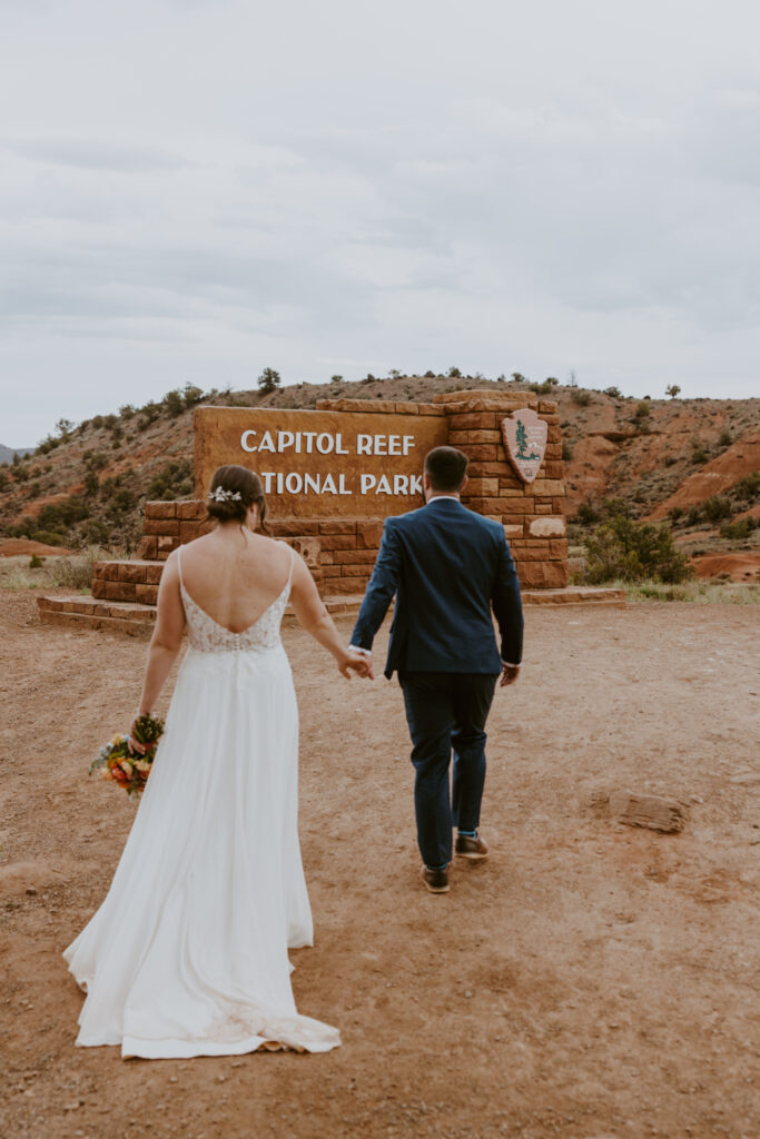 Danielle and Nick | Capitol Reef National Park Wedding | Torrey, Utah | Emily Dawn Photo | Southern Utah Wedding and Elopement Photographer