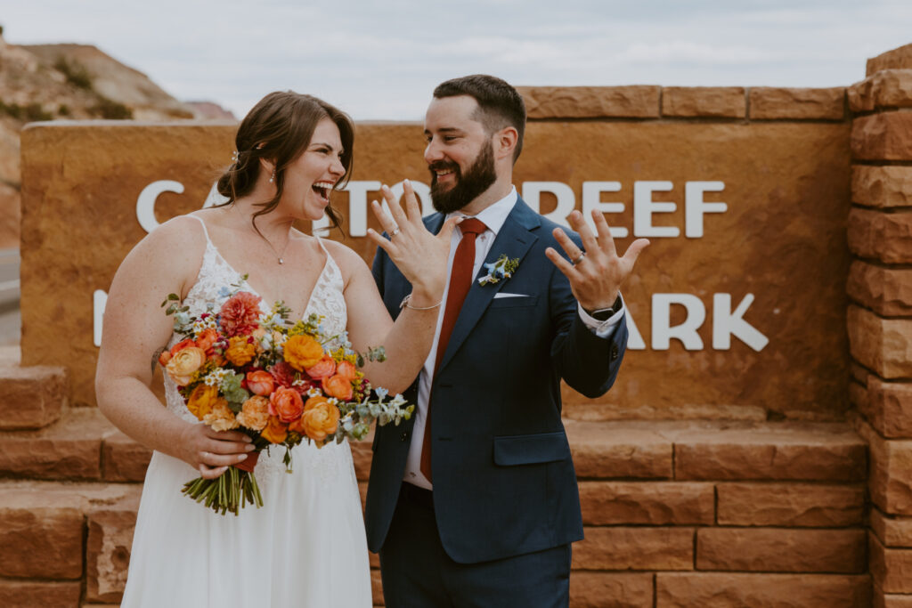 Danielle and Nick | Capitol Reef National Park Wedding | Torrey, Utah | Emily Dawn Photo | Southern Utah Wedding and Elopement Photographer