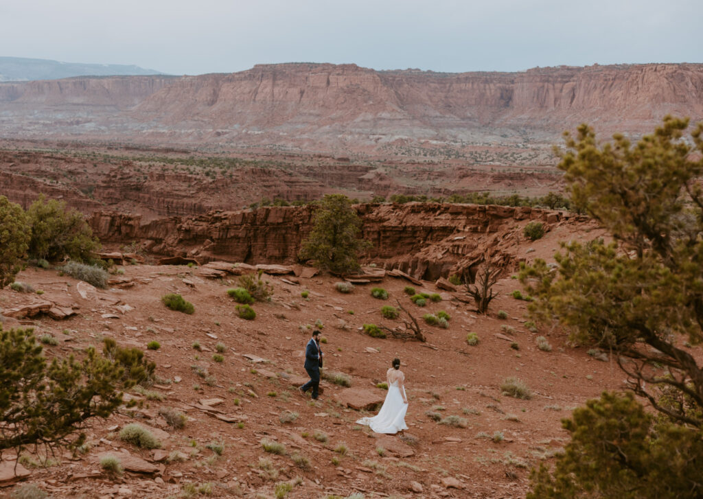 Danielle and Nick | Capitol Reef National Park Wedding | Torrey, Utah | Emily Dawn Photo | Southern Utah Wedding and Elopement Photographer