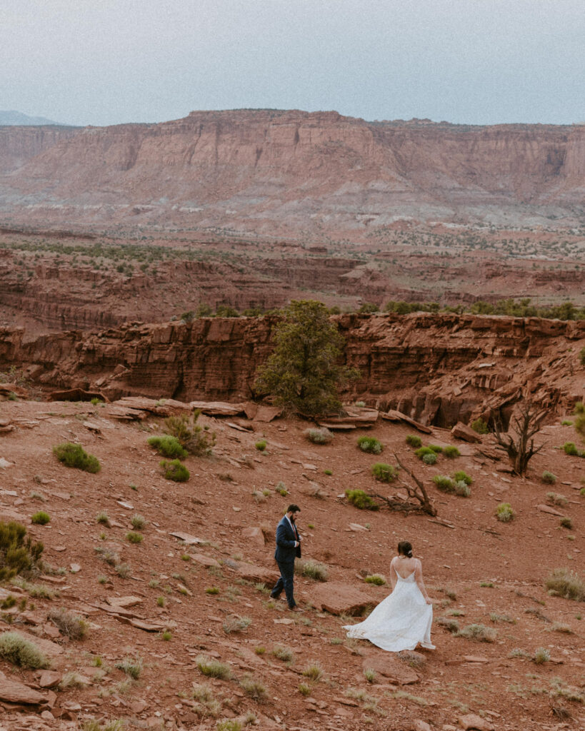 Danielle and Nick | Capitol Reef National Park Wedding | Torrey, Utah | Emily Dawn Photo | Southern Utah Wedding and Elopement Photographer