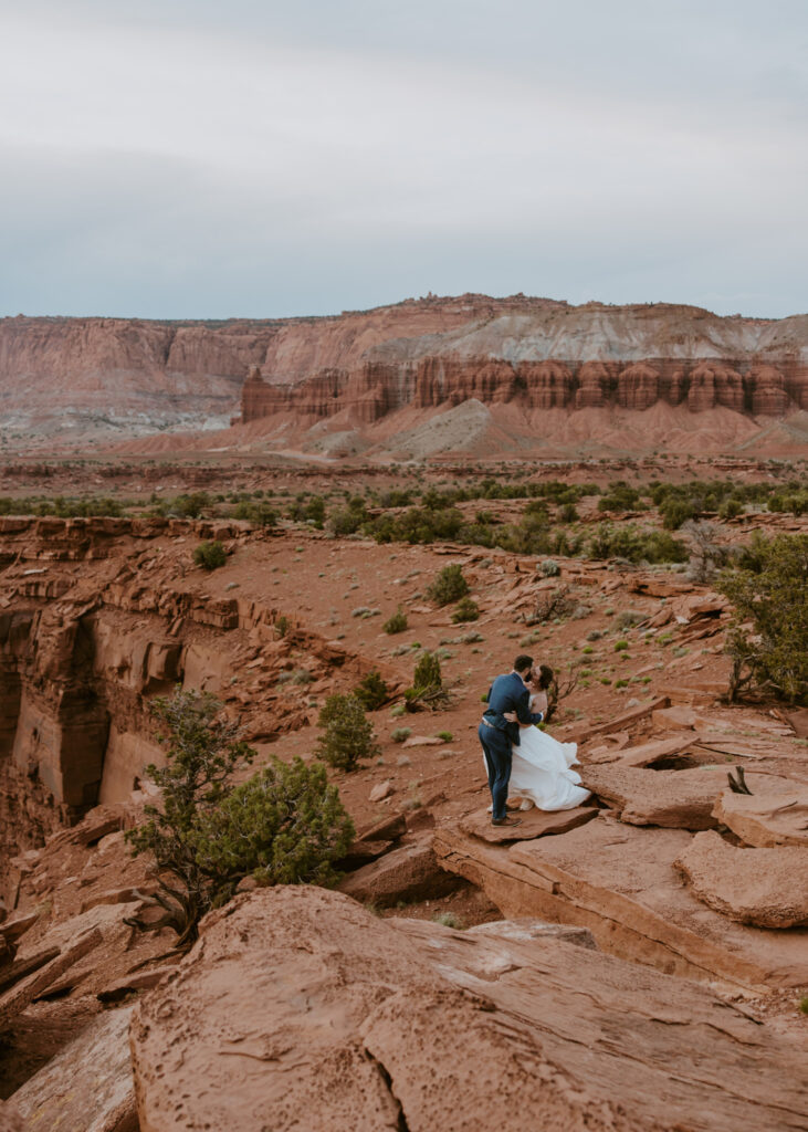 Danielle and Nick | Capitol Reef National Park Wedding | Torrey, Utah | Emily Dawn Photo | Southern Utah Wedding and Elopement Photographer