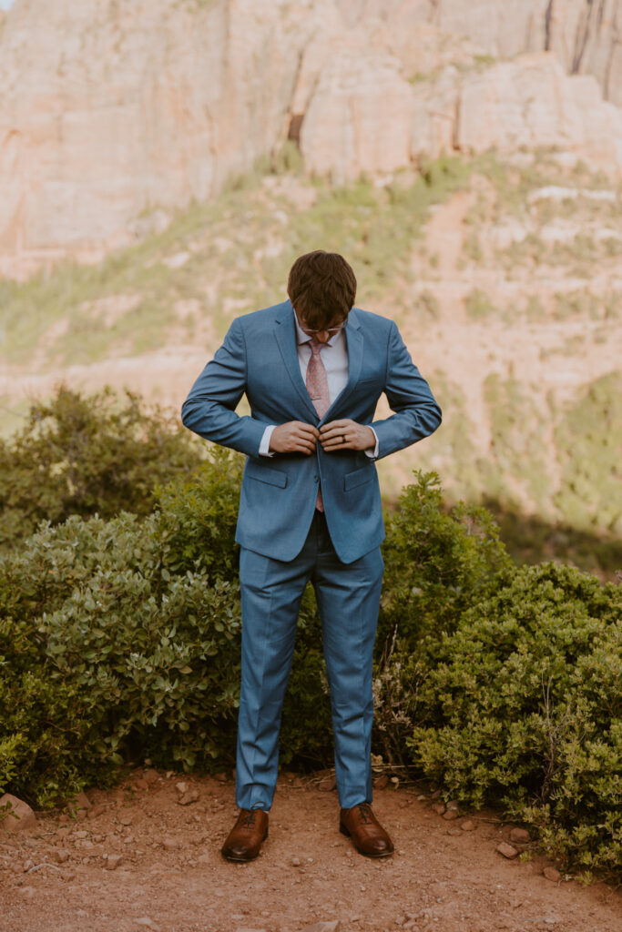 Emily and Jordan | Zion National Park Bride and Groom Photos | New Harmony, Utah | Emily Dawn Photo | Southern Utah Wedding and Elopement Photographer