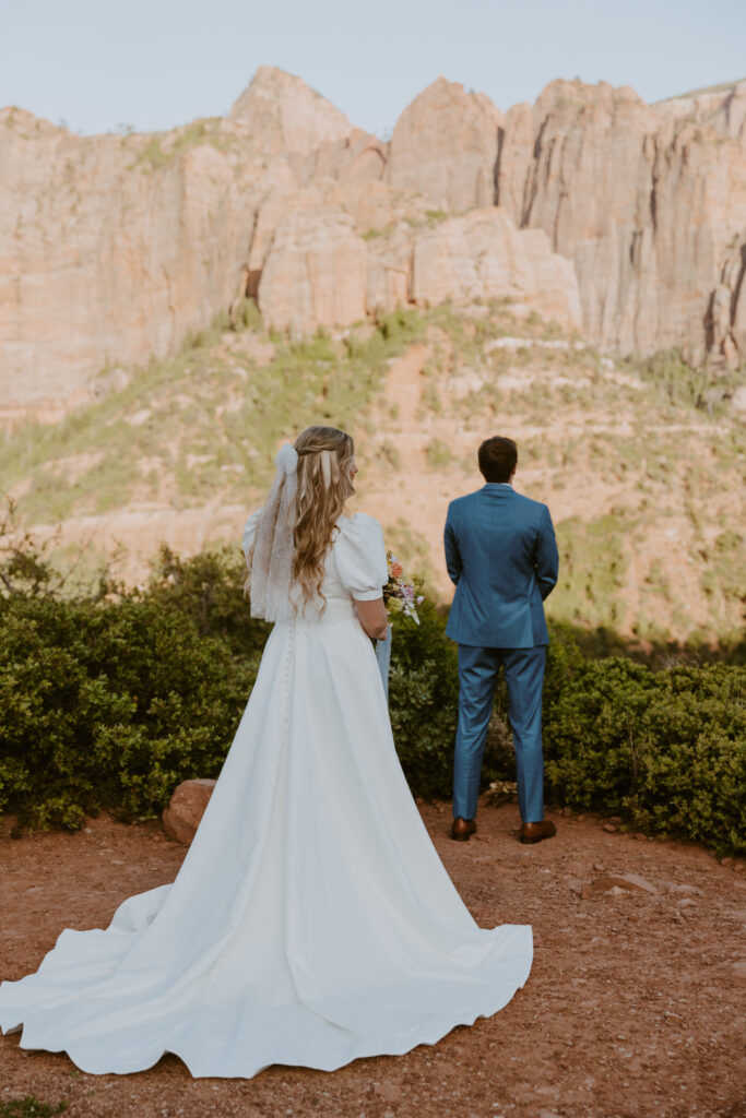 Emily and Jordan | Zion National Park Bride and Groom Photos | New Harmony, Utah | Emily Dawn Photo | Southern Utah Wedding and Elopement Photographer