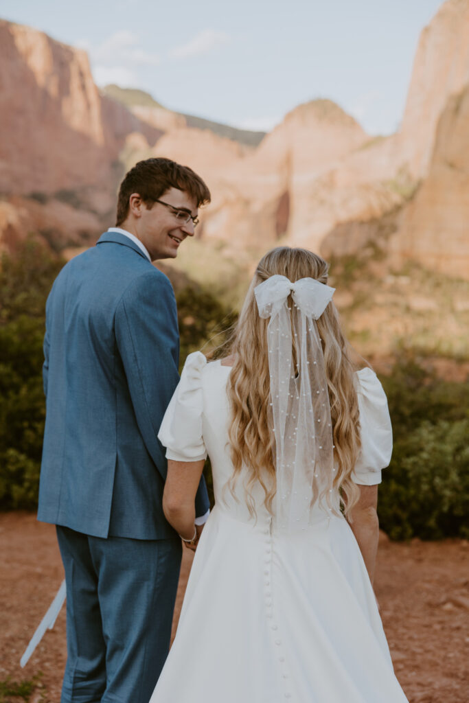 Emily and Jordan | Zion National Park Bride and Groom Photos | New Harmony, Utah | Emily Dawn Photo | Southern Utah Wedding and Elopement Photographer