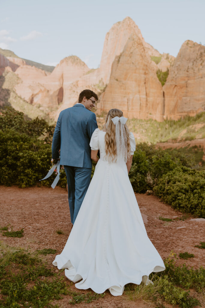 Emily and Jordan | Zion National Park Bride and Groom Photos | New Harmony, Utah | Emily Dawn Photo | Southern Utah Wedding and Elopement Photographer