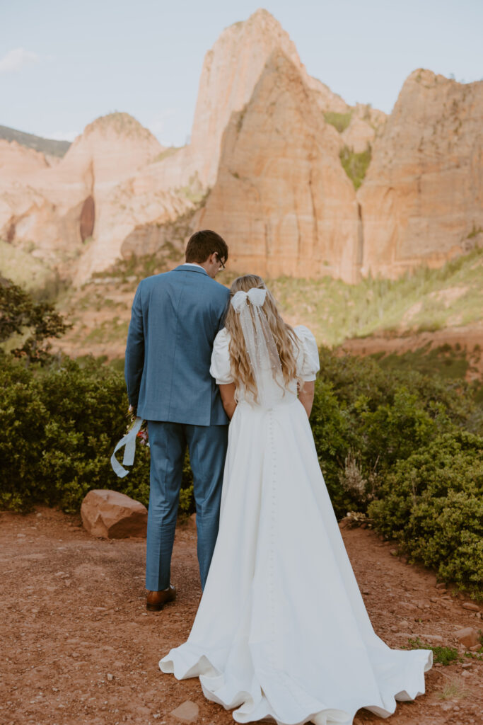 Emily and Jordan | Zion National Park Bride and Groom Photos | New Harmony, Utah | Emily Dawn Photo | Southern Utah Wedding and Elopement Photographer