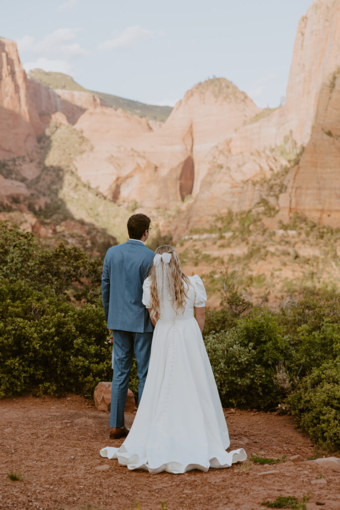 Emily and Jordan | Zion National Park Bride and Groom Photos | New Harmony, Utah | Emily Dawn Photo | Southern Utah Wedding and Elopement Photographer