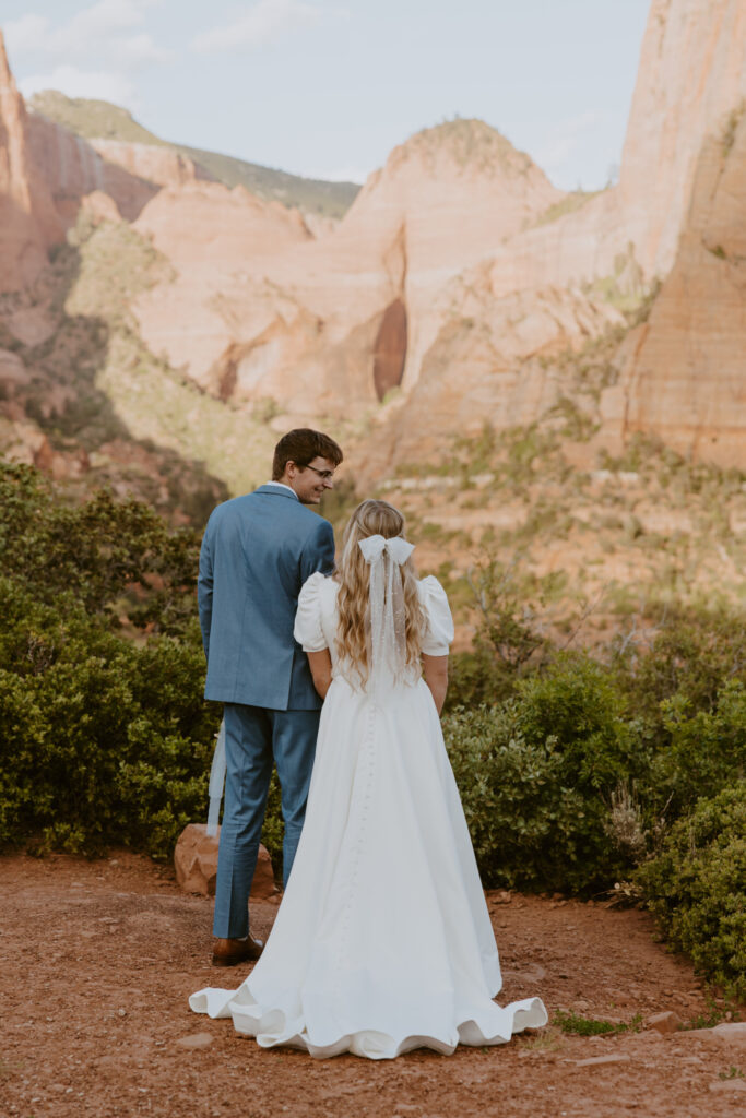 Emily and Jordan | Zion National Park Bride and Groom Photos | New Harmony, Utah | Emily Dawn Photo | Southern Utah Wedding and Elopement Photographer