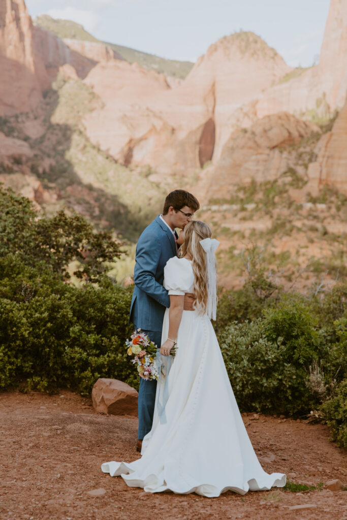 Emily and Jordan | Zion National Park Bride and Groom Photos | New Harmony, Utah | Emily Dawn Photo | Southern Utah Wedding and Elopement Photographer