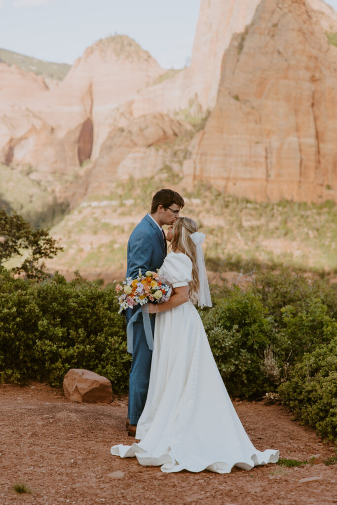 Emily and Jordan | Zion National Park Bride and Groom Photos | New Harmony, Utah | Emily Dawn Photo | Southern Utah Wedding and Elopement Photographer