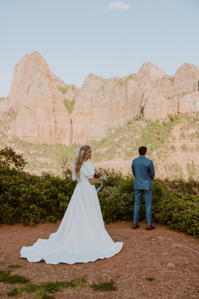 Emily and Jordan | Zion National Park Bride and Groom Photos | New Harmony, Utah | Emily Dawn Photo | Southern Utah Wedding and Elopement Photographer