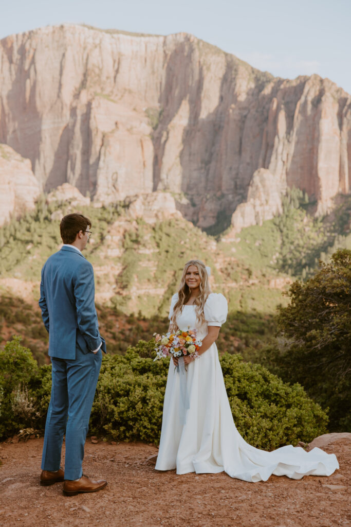 Emily and Jordan | Zion National Park Bride and Groom Photos | New Harmony, Utah | Emily Dawn Photo | Southern Utah Wedding and Elopement Photographer