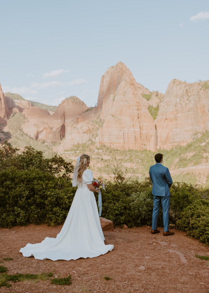 Emily and Jordan | Zion National Park Bride and Groom Photos | New Harmony, Utah | Emily Dawn Photo | Southern Utah Wedding and Elopement Photographer