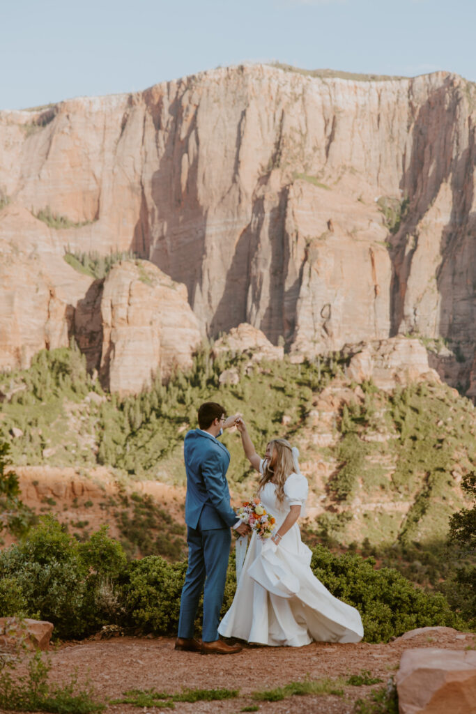 Emily and Jordan | Zion National Park Bride and Groom Photos | New Harmony, Utah | Emily Dawn Photo | Southern Utah Wedding and Elopement Photographer