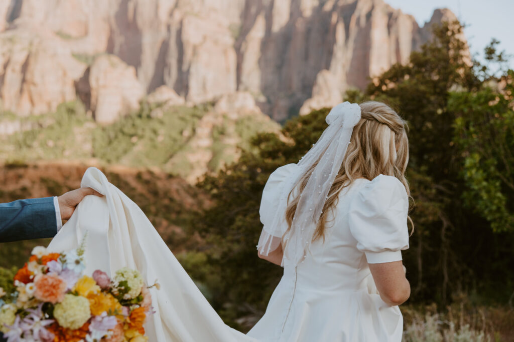 Emily and Jordan | Zion National Park Bride and Groom Photos | New Harmony, Utah | Emily Dawn Photo | Southern Utah Wedding and Elopement Photographer