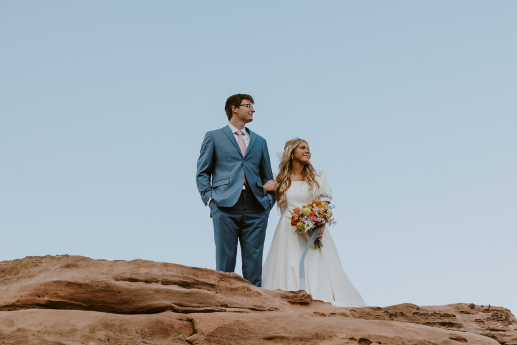 Emily and Jordan | Zion National Park Bride and Groom Photos | New Harmony, Utah | Emily Dawn Photo | Southern Utah Wedding and Elopement Photographer