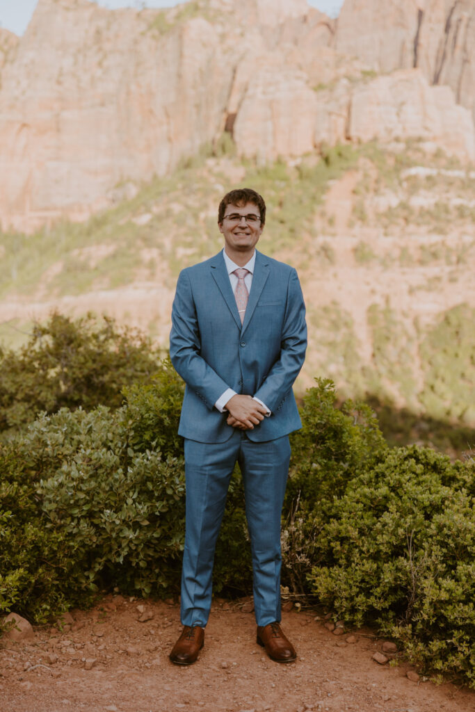 Emily and Jordan | Zion National Park Bride and Groom Photos | New Harmony, Utah | Emily Dawn Photo | Southern Utah Wedding and Elopement Photographer