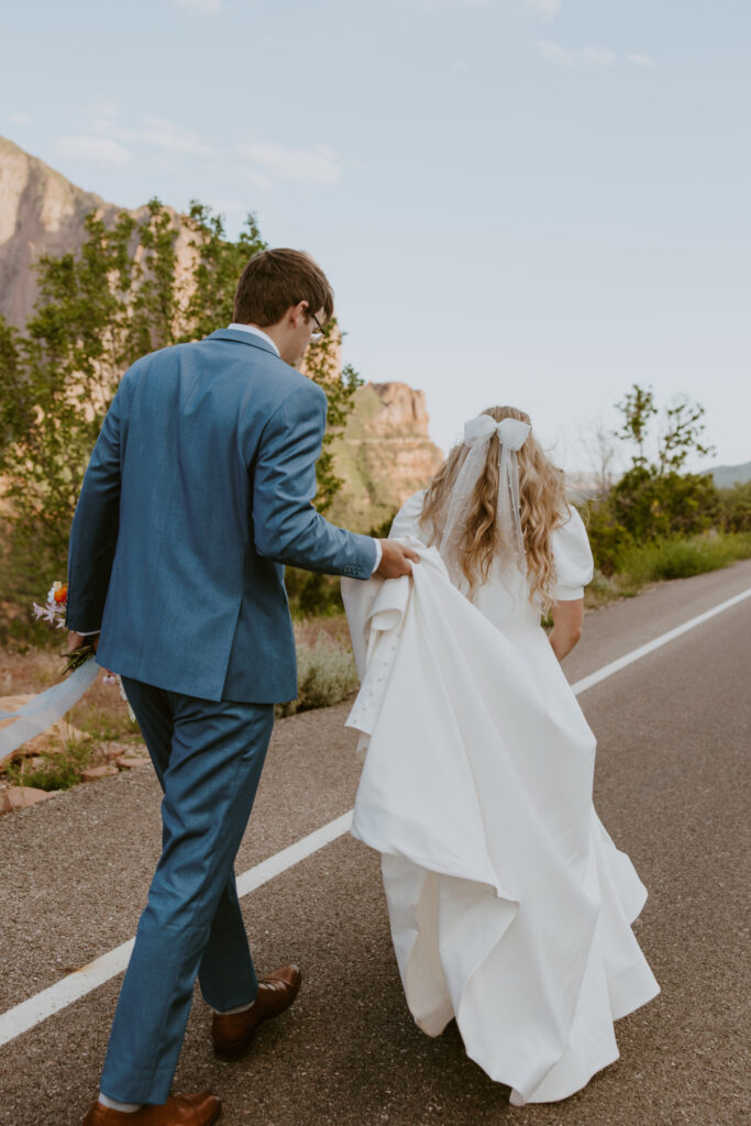 Emily and Jordan | Zion National Park Bride and Groom Photos | New Harmony, Utah | Emily Dawn Photo | Southern Utah Wedding and Elopement Photographer