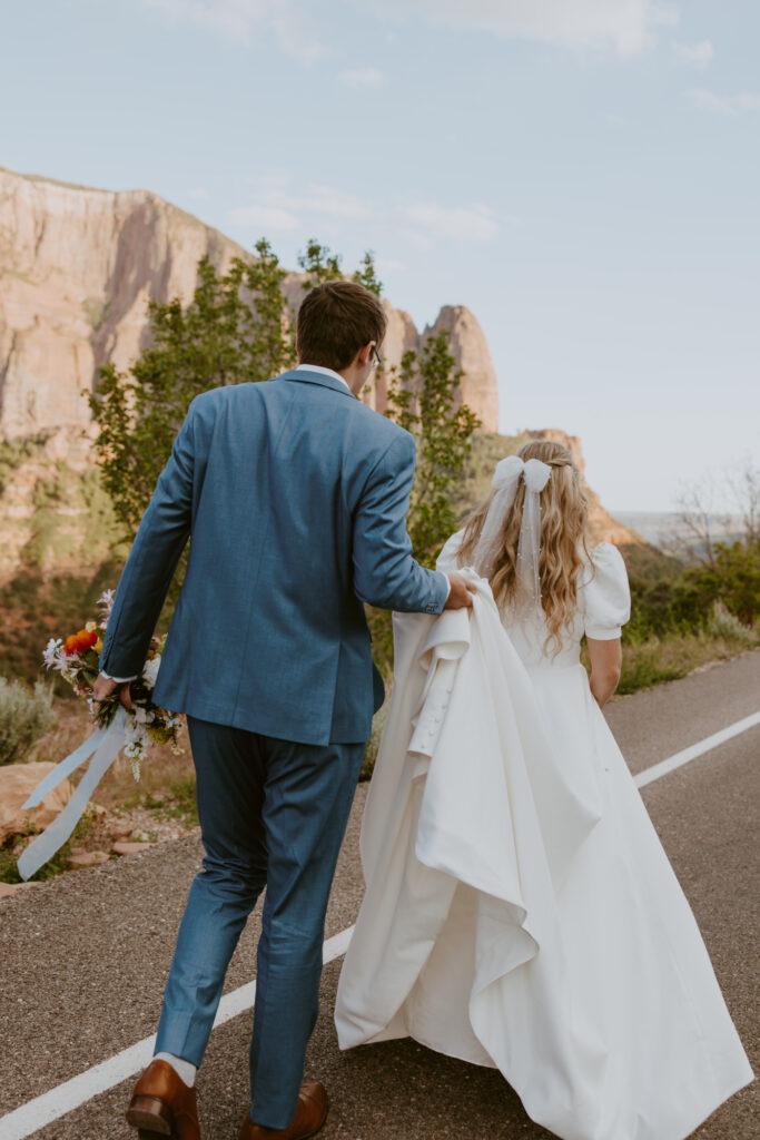 Emily and Jordan | Zion National Park Bride and Groom Photos | New Harmony, Utah | Emily Dawn Photo | Southern Utah Wedding and Elopement Photographer