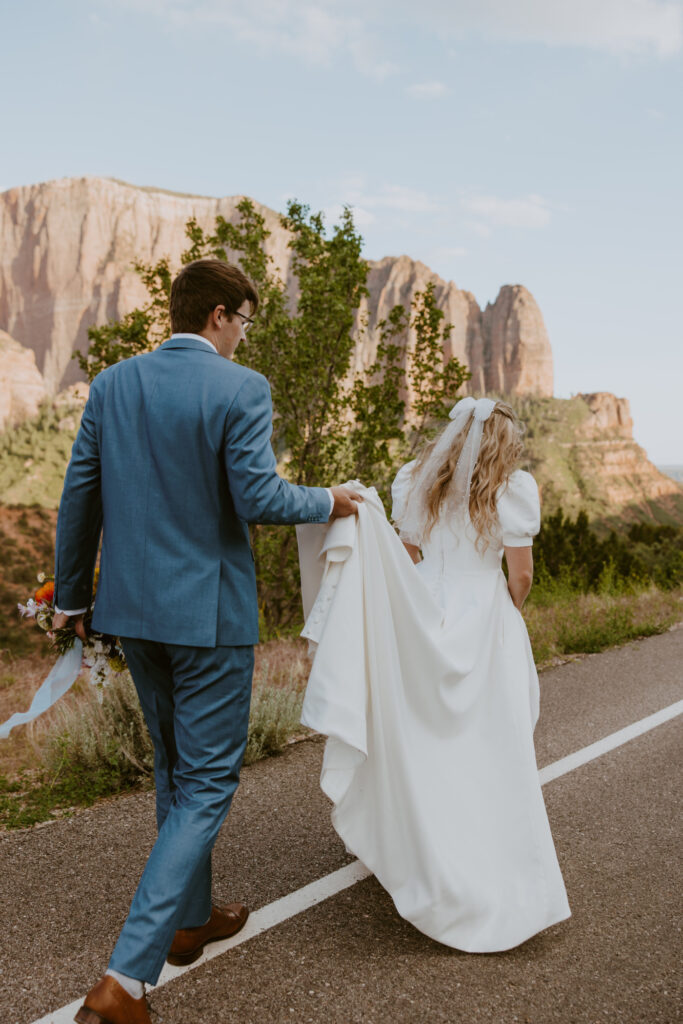 Emily and Jordan | Zion National Park Bride and Groom Photos | New Harmony, Utah | Emily Dawn Photo | Southern Utah Wedding and Elopement Photographer