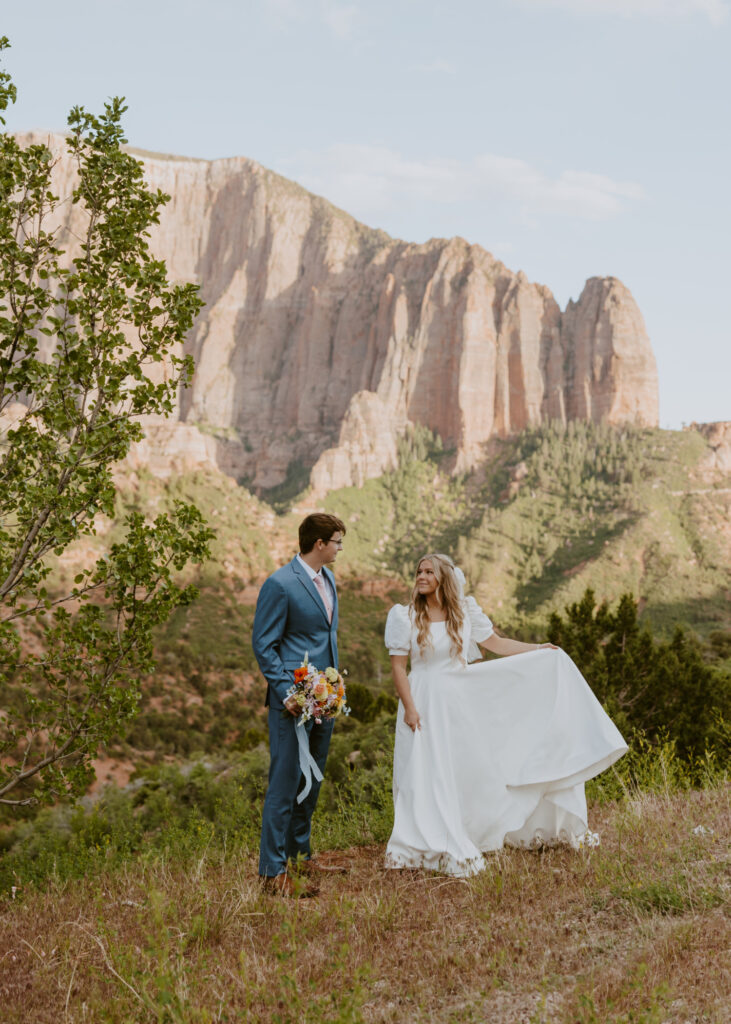 Emily and Jordan | Zion National Park Bride and Groom Photos | New Harmony, Utah | Emily Dawn Photo | Southern Utah Wedding and Elopement Photographer