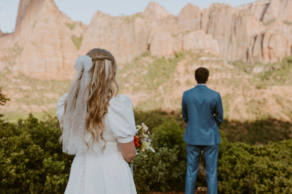 Emily and Jordan | Zion National Park Bride and Groom Photos | New Harmony, Utah | Emily Dawn Photo | Southern Utah Wedding and Elopement Photographer