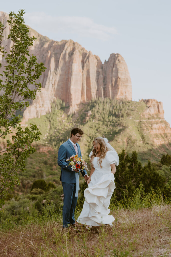 Emily and Jordan | Zion National Park Bride and Groom Photos | New Harmony, Utah | Emily Dawn Photo | Southern Utah Wedding and Elopement Photographer