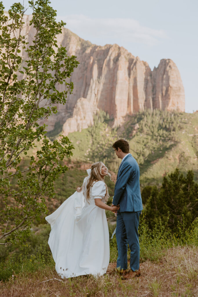 Emily and Jordan | Zion National Park Bride and Groom Photos | New Harmony, Utah | Emily Dawn Photo | Southern Utah Wedding and Elopement Photographer